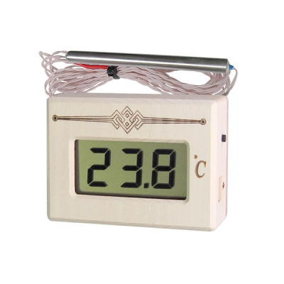 Термометр электронный для сауны ТЭС Pt с датчиком в герметичном корпусе в Казахстане