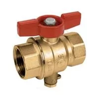 Кран шаровый под термодатчик Ду20