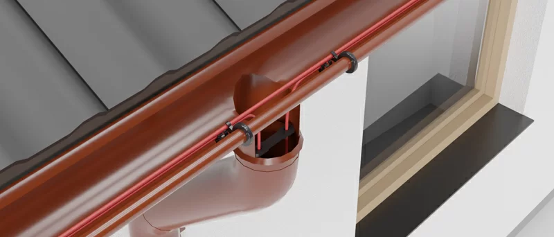 Обогрев желобов и водостоков