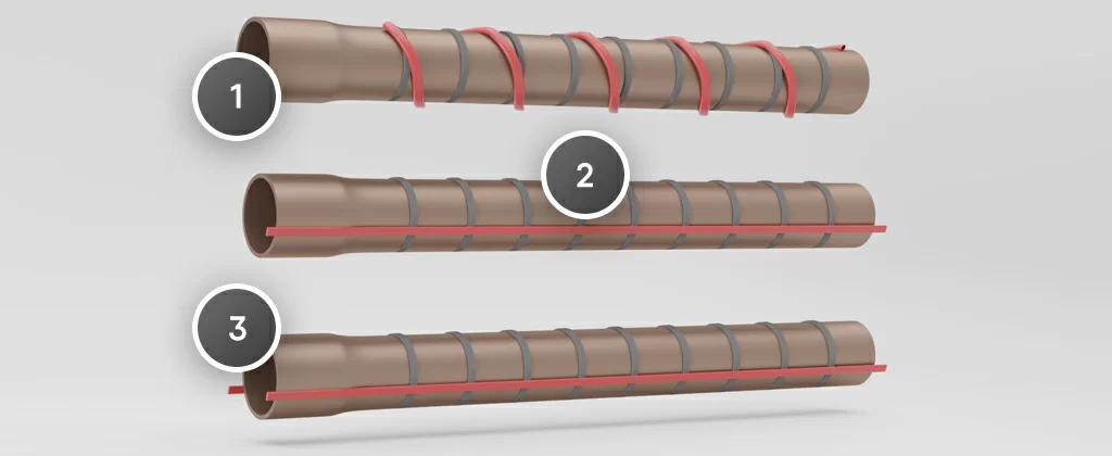 Способы монтажа кабелей на трубу.jpg Способы монтажа кабелей на трубу.jpg