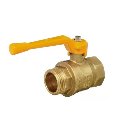 Кран шаровой 11Б27п DN40 PN40 газ вр/нр рычаг, серия Standart в 