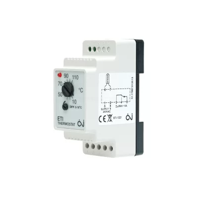 Терморегулятор для обогрева трубопроводов OJ Electronics ETI-1221 в 