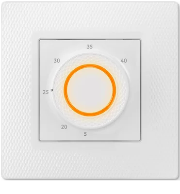 Терморегулятор для теплого пола Теплолюкс LumiSmart 25, белый в 