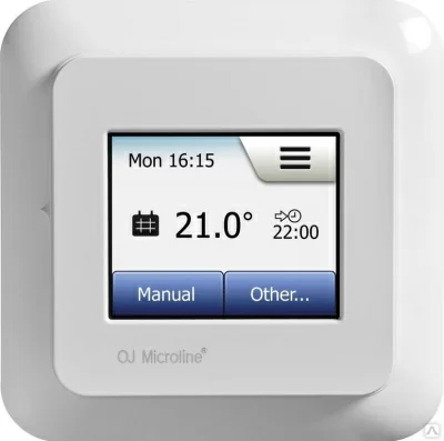 Терморегулятор для теплого пола OJ Eleсtronics OWD5-1999-RUP1 Wi-Fi с 2 датчиками в 