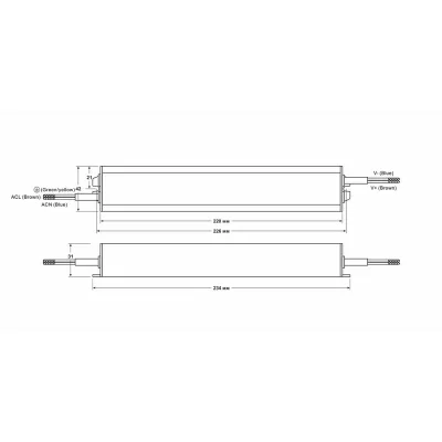Источник питания D-LUCE Fonte DLE-60-0,7-IP65-LT в 