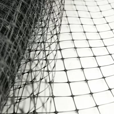 Временный забор Alfasetka, чёрный 1,5х20 в 