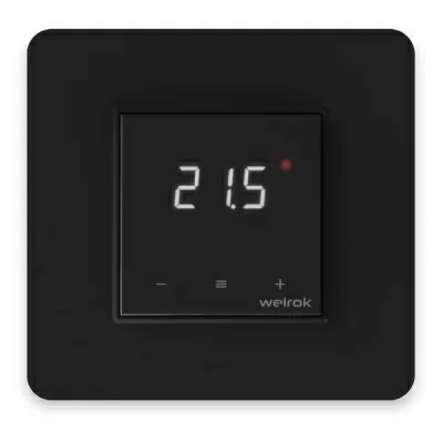 Терморегулятор для теплого пола Welrok lis bk atl в 