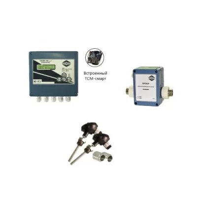 Теплосчетчик ТЭСМА-106 одноканальный тип РСМ с ТСМ-смарт в 
