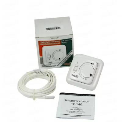 Терморегулятор для систем антиобледенения и снеготаяния ТР 140, белый в 