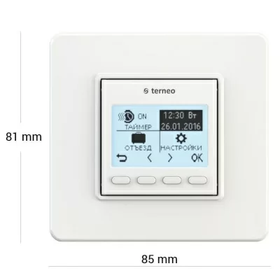 Терморегулятор для инфракрасных панелей и конвекторов Terneo pro unic* в 