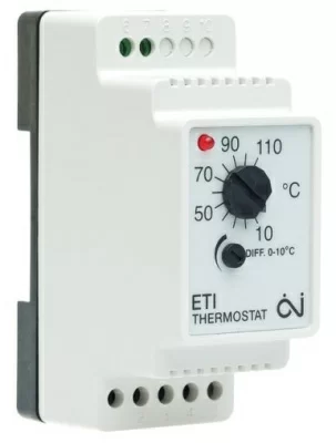 Терморегулятор для обогрева трубопроводов OJ Electronics ETI-1221 в 