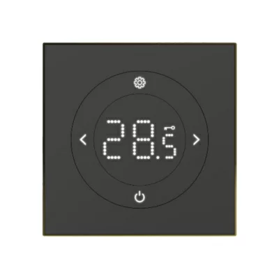 Терморегулятор для теплого пола Теплолюкс Solus Zen Wi-Fi, черный в 