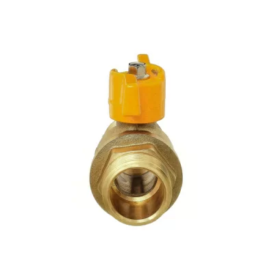 Кран шаровой 11Б27п DN20 PN40 газ нр/нр бабочка, серия Standart в 