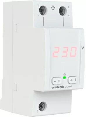 Вольтметр Welrok U1 red в 