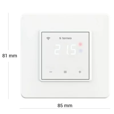 Терморегулятор для теплого пола Terneo sx unic, белый в 