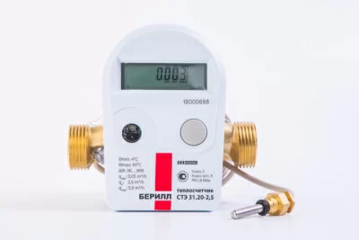 Теплосчетчик БЕРИЛЛ СТЭ 31.20-2,5-Т2-L с интерфейсом LoRaWAN, трубопровод обратный в 