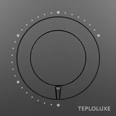 Терморегулятор для теплого пола Теплолюкс Solus, черный в 