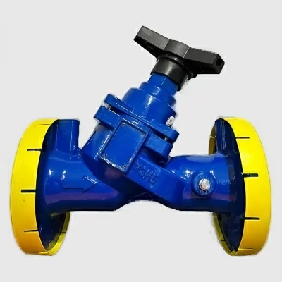 Клапан балансировочный фланцевый чугун РОСКЛАПАН RF-MBVF DN150 в 