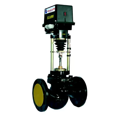 Клапан запорно регулирующий односедельный КЗР Ду300 в 