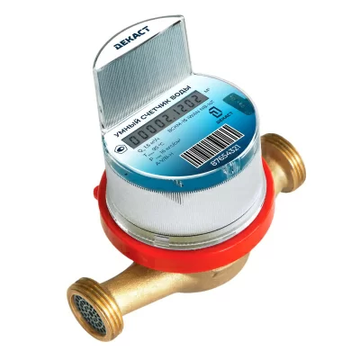 Счетчик воды универсальный Декаст ВСКМ-15 iWAN (NB-IoT) (80 мм) с функцией управл. Алисой в 