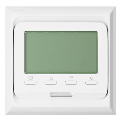 Терморегулятор для теплого пола AlfaReg E-51.716 Wi-Fi, программируемый, 16A, белый в 