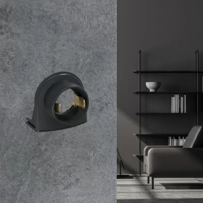 Ввод в РК для гофротрубы 20А OneKeyElectro Rotondo, черный в 