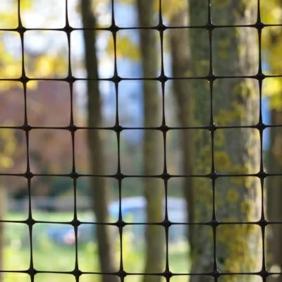 Временный забор Alfasetka, чёрный 1,5х20 в 