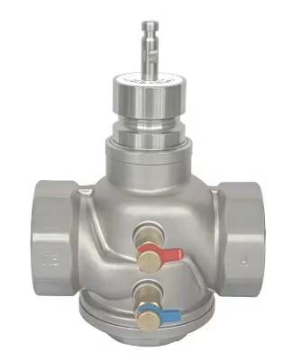 Комбинированный балансировочный клапан РОСКЛАПАН SMU Ду15 PN20, латунный, муфтовый. в 