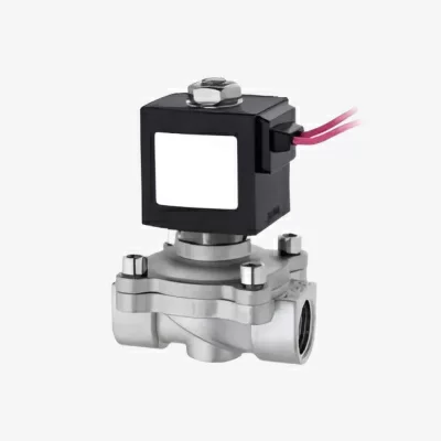 Электромагнитный (соленоидный) клапан из нерж. стали муфтовый НЗ РОСКЛАПАН RF-WSS ДУ50 в 