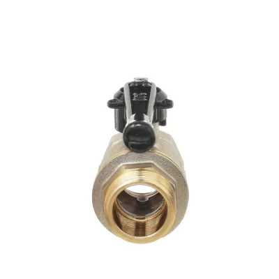 Кран шаровой 11Б27п1 DN15 PN40 вр/нр рычаг никель, серия Standart в 