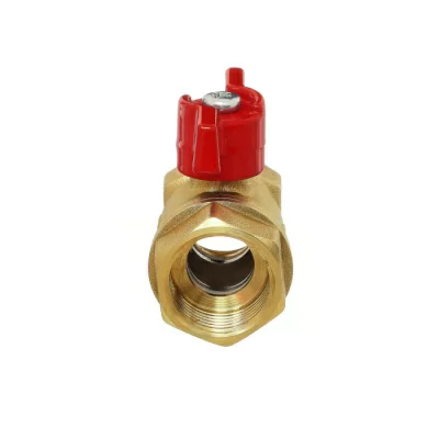 Кран шаровой 11Б27п1 DN25 PN40 вр/вр бабочка, серия Standart в 