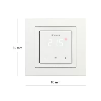 Терморегулятор для теплого пола Terneo s, слоновая кость в 