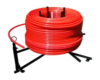 Размотчик для труб теплого пола в 