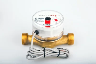 Счетчик воды универсальный СВУ 15-D110-1-W-L-10G IT с импульсным выходом ГЕРКОН, ДУ15 в 