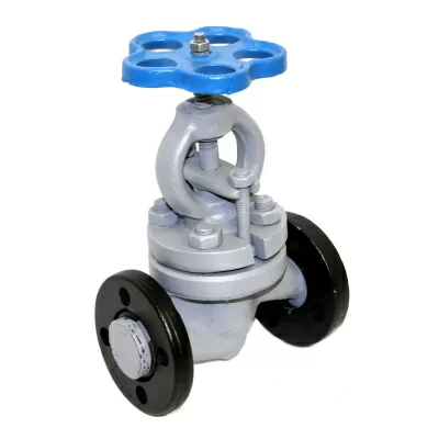 Клапан запорный проходной 15с27нж Ду15 (с отв. фланцами) в 