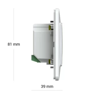 Терморегулятор для теплого пола Terneo sx unic, белый в 
