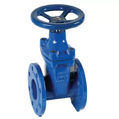 Задвижка чугунная с обрезиненным клином невыдвижным шпинделем 30ч39р Ру 16,ДУ200 в 