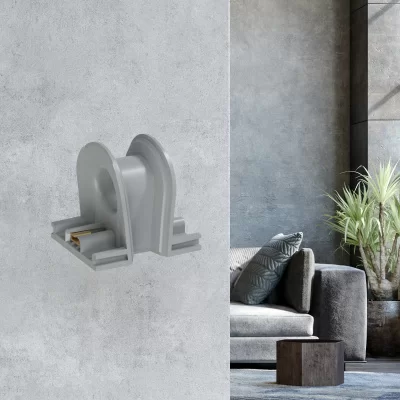 Соединитель OneKeyElectro Rotondo, серый в 