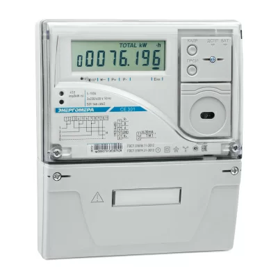 Счетчик электроэнергии Энергомера CE301 S31.145 JAVZ в 