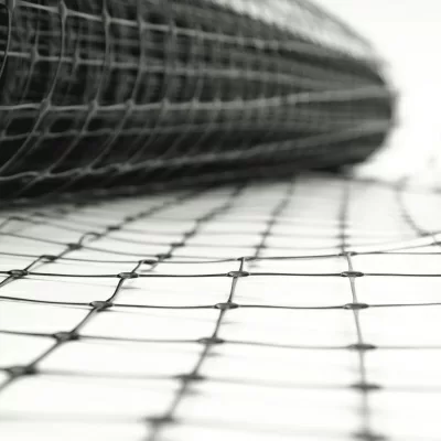 Временный забор Alfasetka, чёрный 1,5х20 в 