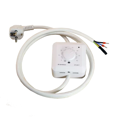 Терморегулятор для обогревателей ТР-03.2Д на проводе с датчиком температуры в 