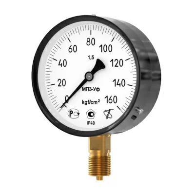 Манометр МП3-У (0-1,6), жидкость, пар в 