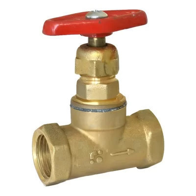 Вентиль запорный латунный 15б1п Ду15 в 