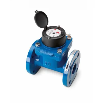 Ирригационный счетчик воды для полива WI-I, 40°C, DN 200, Qn 450, L 350 mm, с импульсным датчиком (1000L/Imp.) фланец 12 отверстий в 