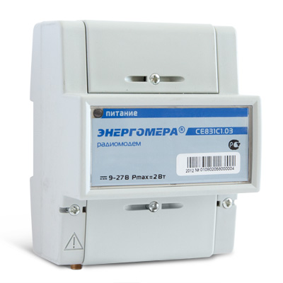 Радиомодем Энергомера CE831С1.03 в  Радиомодем Энергомера CE831С1.03 в