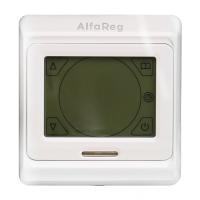 Терморегулятор ALFAREG E-91.716 программируемый сенсорный со встроенным и выносным датчиком, (16А)