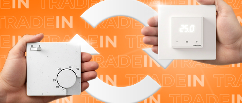 Получи новый терморегулятор в обмен на старый!