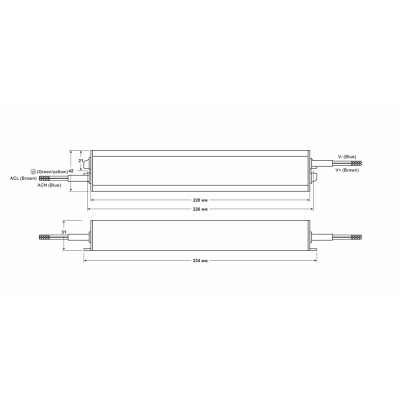 Источник питания D-LUCE Fonte DLE-60-0,7-IP67-LT в 