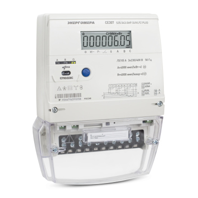 Счетчик электроэнергии Энергомера CE307 S35.543.OAP.SUVLFZ PL03 в  Счетчик электроэнергии Энергомера CE307 S35.543.OAP.SUVLFZ PL03 в