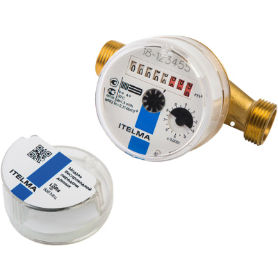 Счетчик холодной воды WFK25.D110-1-B-L-LW1-IP54 с модулем LoRaWAN, ДУ15 в 